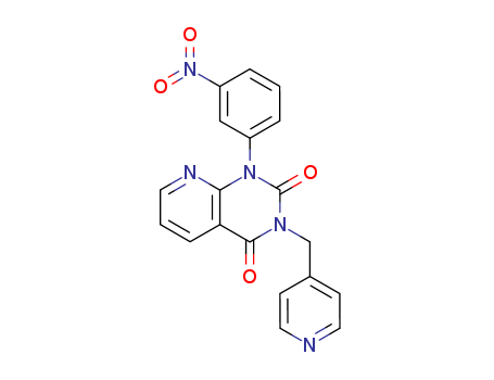 Pyrido[2,3-d]pyrimidine-2,4(1H,3H)-dione,1-(3-nitrophenyl)-3-(4-pyridinylmethyl)-