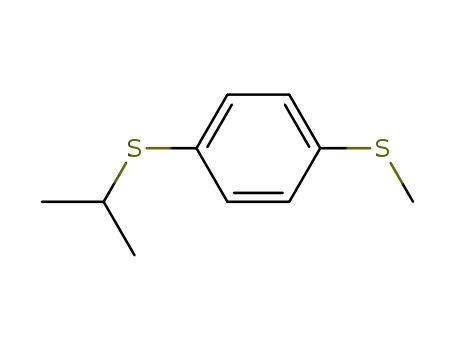Benzene, 1-[(1-methylethyl)thio]-4-(methylthio)-