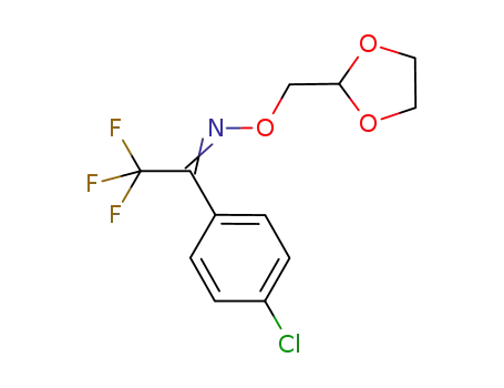 (E)-1-(4-Chlorophenyl)-2,2,2-trifluoroethanone O-((1,3-dioxolan-2-yl)methyl) oxime