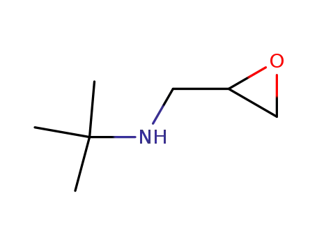 2-methyl-N-(oxiran-2-ylmethyl)propan-2-amine