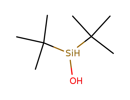Molecular Structure of 56310-22-6 (di-tert-butyl(hydroxy)silyl)
