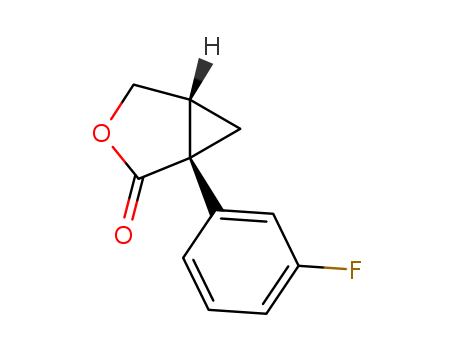 (1S,5R)-2-oxo-1-(3-fluorophenyl)-3-oxabicyclo[3.1.0]hexane