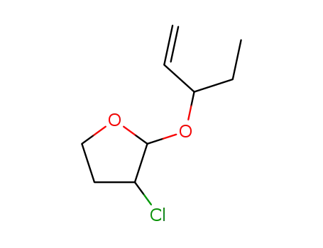3-(3-chlorotetrahydro-2-furyloxy)-1-pentene