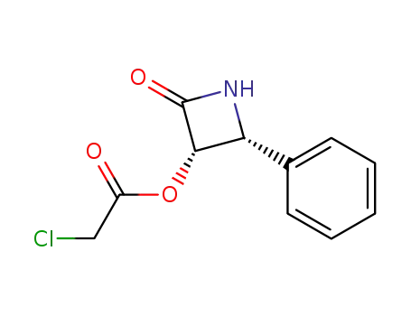 Chloro-acetic acid (3S,4R)-2-oxo-4-phenyl-azetidin-3-yl ester