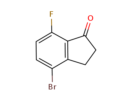 4- Bromo- 7- fluoro- 2, 3- dihydro- 1H- inden- 1- one