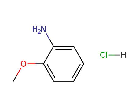 Molecular Structure of 134-29-2 (O-ANISIDINE HYDROCHLORIDE)