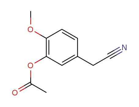 (3-acetoxy-4-methoxy-phenyl)-acetonitrile