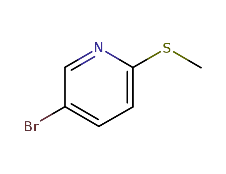 Molecular Structure of 51933-78-9 (5-BROMO-2-METHYLSULFANYL-PYRIDINE)