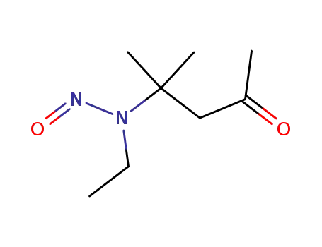 Molecular Structure of 5569-45-9 (2-ETHYLAMINO-2-METHYL-N-NITROSO-)