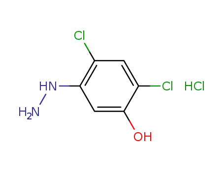 Phenol, 2,4-Dichlor-5-hydrazin-, Monohydrochlorid