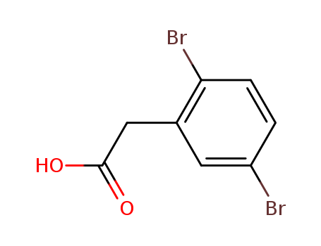 2,5-Dibromobenzeneacetic acid