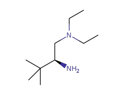 Molecular Structure of 1314036-63-9 ((S)-N<SUP>1</SUP>,N<SUP>1</SUP>-diethyl-3,3-dimethylbutane-1,2-diamine)