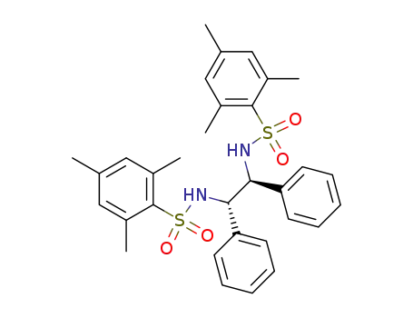 C<sub>2</sub>H<sub>2</sub>(C<sub>6</sub>H<sub>5</sub>)2(NHSO<sub>2</sub>C<sub>6</sub>H<sub>2</sub>(CH<sub>3</sub>)3)2
