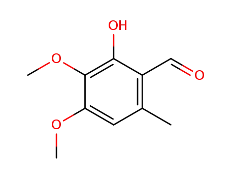 2-하이드록시-3,4-다이메톡시-6-메틸벤잘데하이드