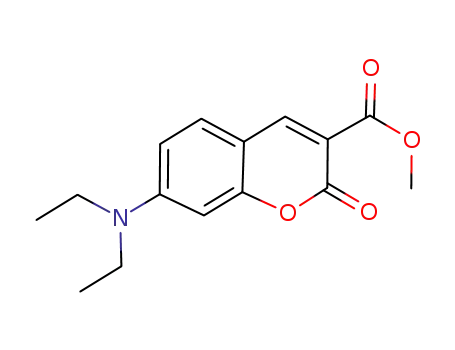 2H-1-Benzopyran-3-carboxylic acid, 7-(diethylamino)-2-oxo-, methyl
ester