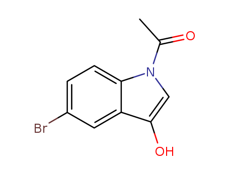 Ethanone,1-(5-bromo-3-hydroxy-1H-indol-1-yl)-