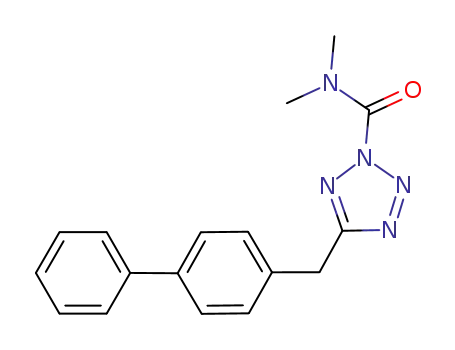 2H-Tetrazole-2-carboxaMide, 5-([1,1'-biphenyl]-4-ylMethyl)-N,N-diMethyl-