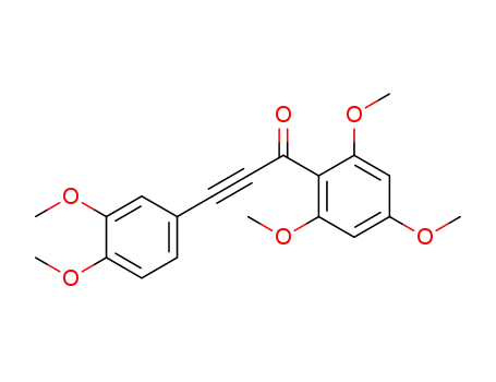 3-(3',4'-dimethoxyphenyl)-1-(2'',4'',6'-trimethoxyphenyl)prop-2-yn-1-one