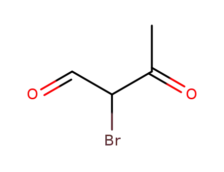 Molecular Structure of 87005-15-0 (Butanal,  2-bromo-3-oxo-)