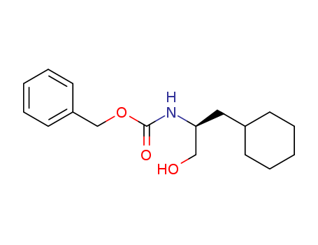Carbamic acid,N-[(1S)-2-cyclohexyl-1-(hydroxymethyl)ethyl]-, phenylmethyl ester