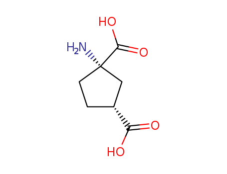 (1R,3R)-1-aminocyclopentane-1,3-dicarboxylic acid