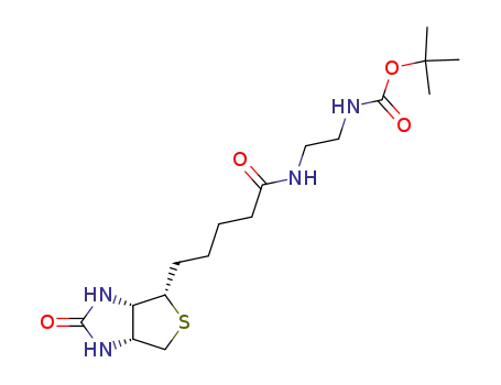 Molecular Structure of 225797-46-6 (N-BOC-BIOTINYLETHYLENEDIAMINE)