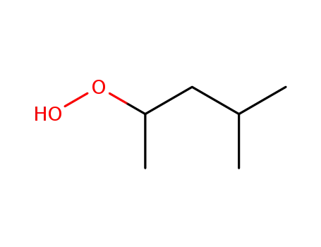 Molecular Structure of 54942-19-7 (4-hydroperoxy 2-methylpentane)