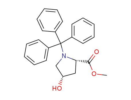 (2S,4S)-Methyl 4-hydroxy-1-tritylpyrrolidine-2-carboxylate