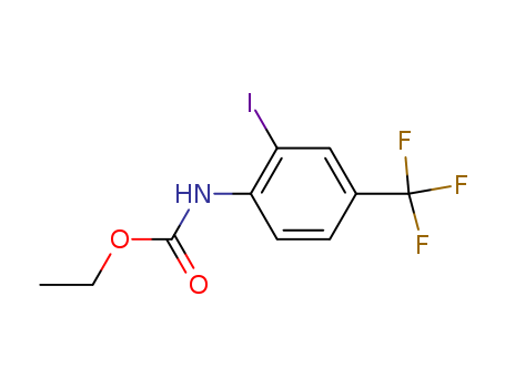 Carbamic acid, N-[2-iodo-4-(trifluoromethyl)phenyl]-, ethyl ester