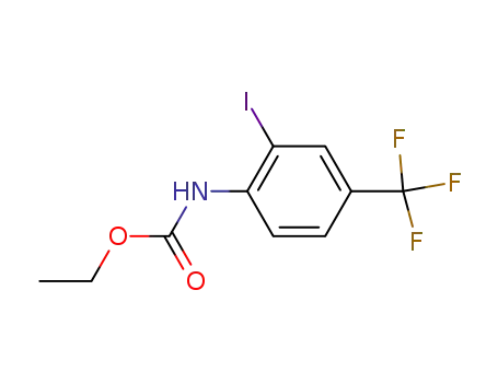 Molecular Structure of 1217302-63-0 (ethoxy-N-[2-iodo-4-(trifluoromethyl)phenyl]carboxamide)