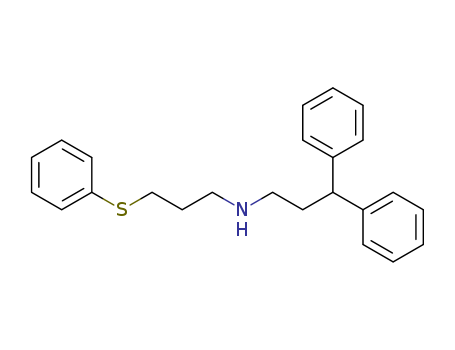 Benzenepropanamine, g-phenyl-N-[3-(phenylthio)propyl]-