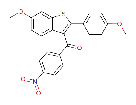 6-methoxy-2-(4-methoxyphenyl)-3-(4-nitrobenzoyl)-benzo[b]thiophene