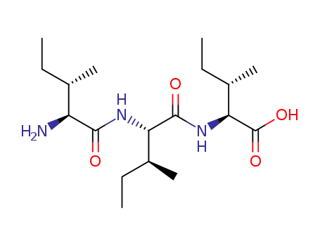 Molecular Structure of 114148-95-7 (H-ILE-ILE-ILE-OH)