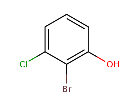 Molecular Structure of 855836-62-3 (2-BROMO-3-CHLOROPHENOL)