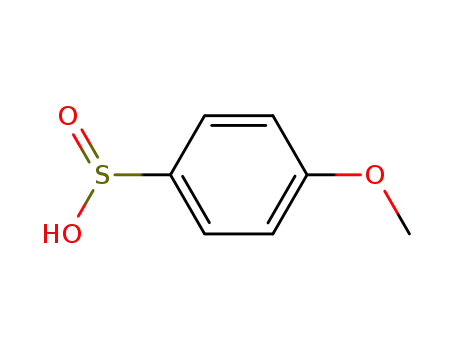 Molecular Structure of 1709-60-0 (4-methoxybenzenesulfinic acid)