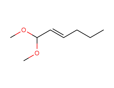 Molecular Structure of 18318-83-7 (TRANS-2-HEXENAL DIMETHYL ACETAL)