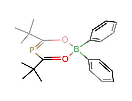 Molecular Structure of 132447-81-5 ((diphenylboryl)dipivaloylphosphide)