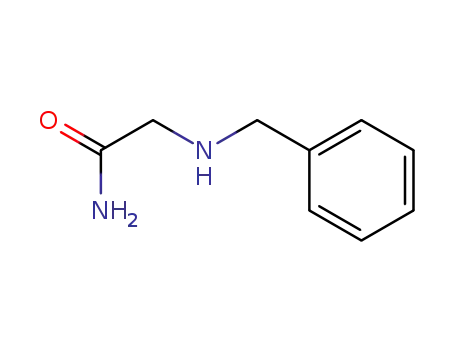Molecular Structure of 39796-49-1 (2-Benzylaminoacetamide)