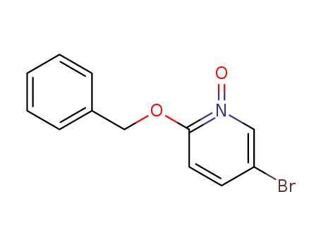 2-benzyloxy-5-bromo-pyridine-1-oxide