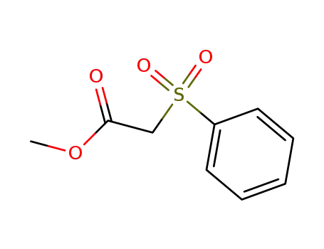 Molecular Structure of 34097-60-4 (Methyl phenylsulfonylacetate)