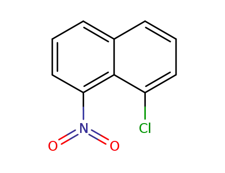 Molecular Structure of 602-37-9 (1-chloro-8-nitronaphthalene)