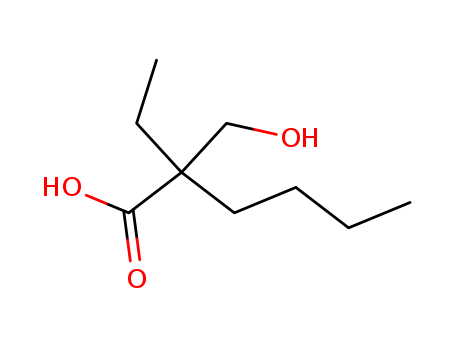 Hexanoic acid,2-ethyl-2-(hydroxymethyl)-
