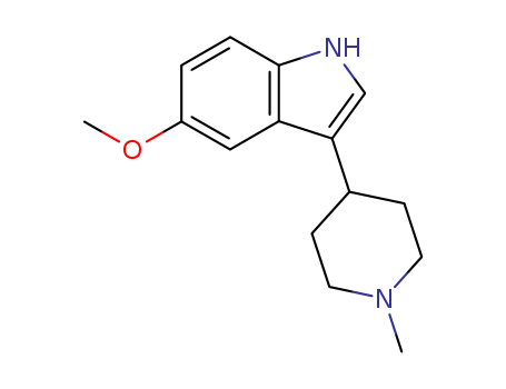 1H-Indole,5-methoxy-3-(1-methyl-4-piperidinyl)-