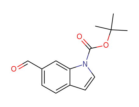Cas no.127956-28-9 98% 1H-Indole-1-carboxylic acid, 6-formyl-, 1,1-dimethylethyl ester