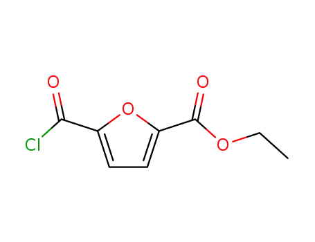 2-Furancarboxylic acid, 5-(chlorocarbonyl)-, ethyl ester (9CI)