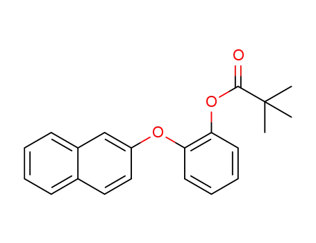 2-(naphthalene-2-yloxy)phenyl pivalate