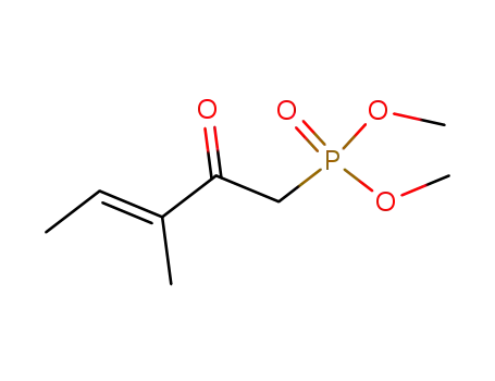 [(E)-3-Methyl-2-oxo-3-pentenyl]phosphonic acid dimethyl ester