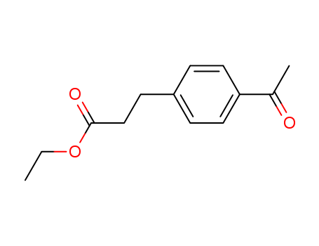 ethyl 3-(4-acetylphenyl)propanoate cas  6337-70-8