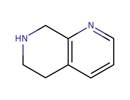 Molecular Structure of 13623-85-3 (5,6,7,8-TETRAHYDRO-[1,7]NAPHTHYRIDINE)