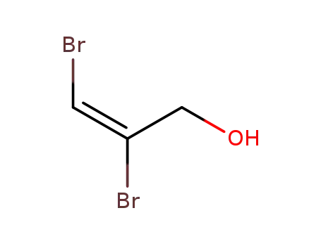 Molecular Structure of 69298-56-2 ((E)-2,3-dibromoprop-2-en-1-ol)